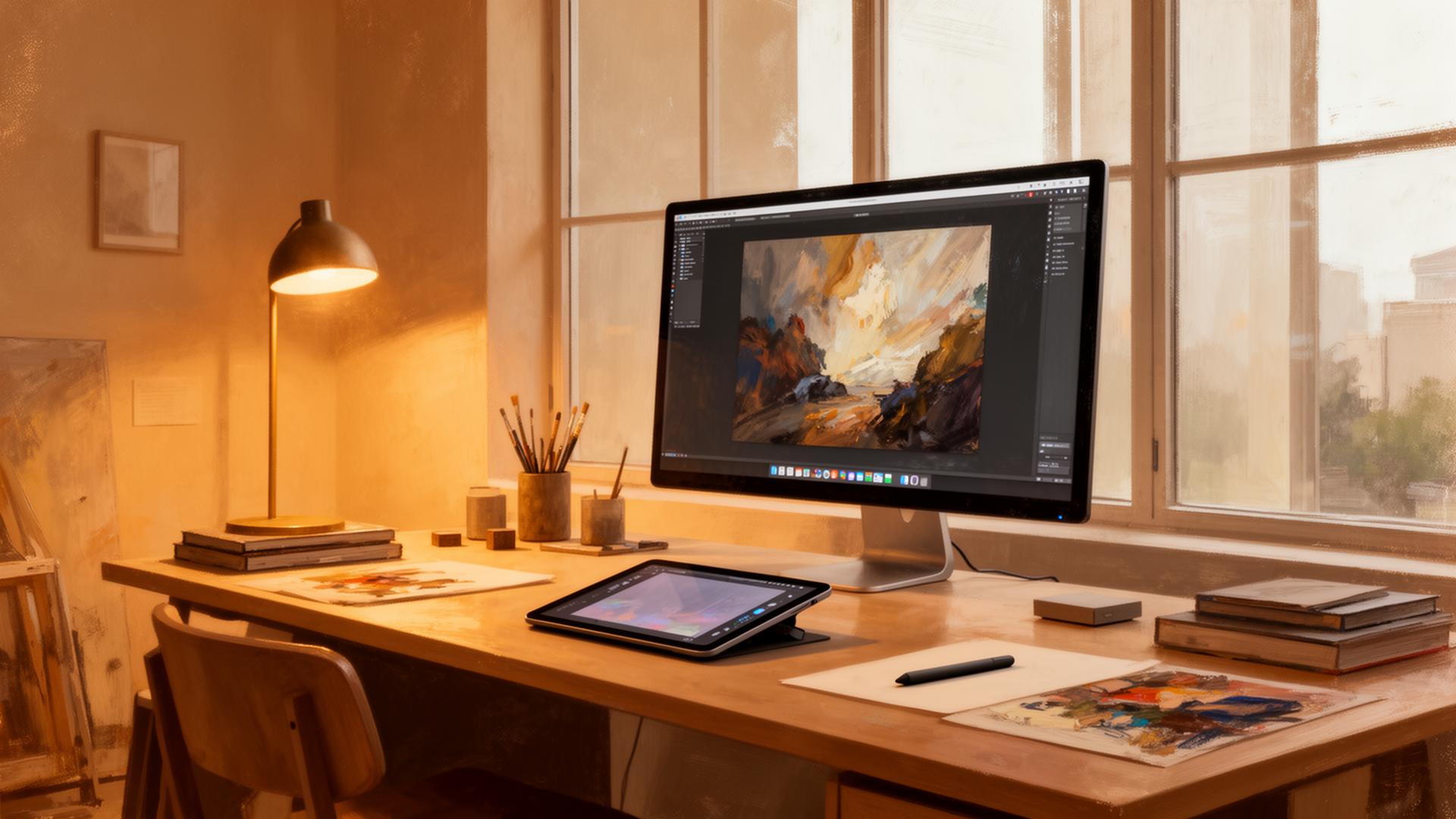 Digital studio workspace - your creative command center
